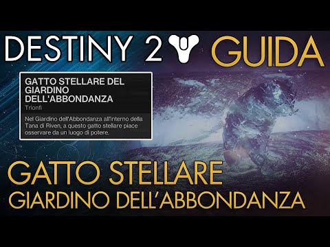 Gatto Stellare: Giardino dell'Abbondanza | Trionfo: Felini Familiari | Guida | Destiny 2 (Desideri)