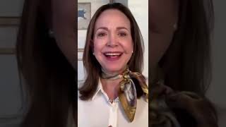 Mensaje de #mariacorinamachado