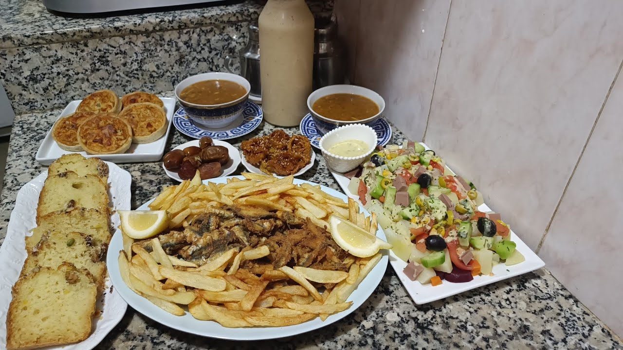 روتين رمضاني 🌙طبيلة الفطور بدكشي لقسم آلله على قد الجيب بلا كترة الاسراف 👌👍