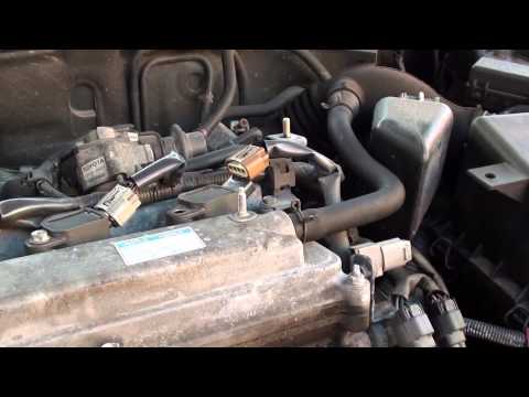 Toyota Injector Coil Replace Fault P1315 & Engine Light Turn Off iCarsoft i905