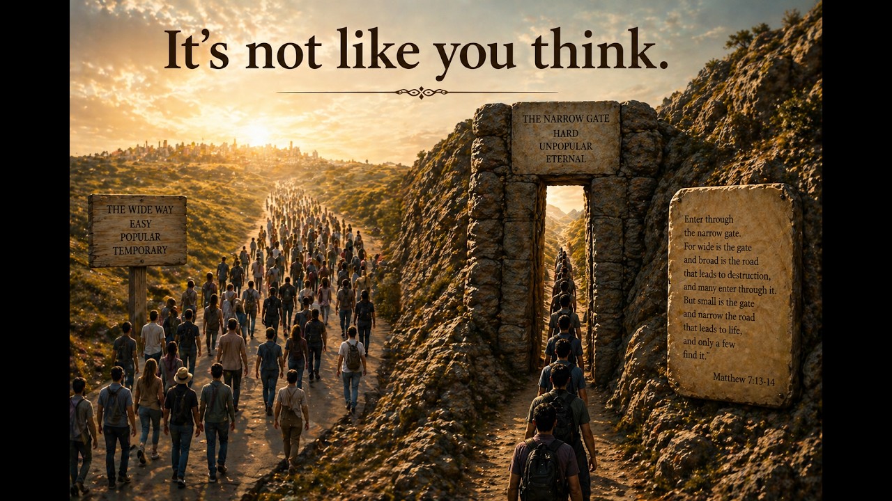 JESUS and the Narrow Gate Paradox! - YouTube