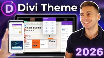 Divi Theme Tutorial 2026 | Quick Start to Divi 5 (Premium WordPress Theme)