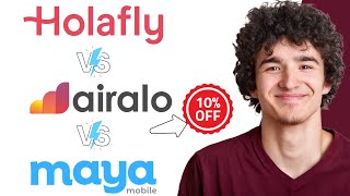 The Best Travel eSIM 2024 l Maya Mobile vs Holafly vs Airalo eSIM Review