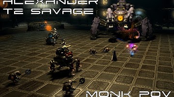 【FFXIV】 Alexander T2 SAVAGE - Monk PoV