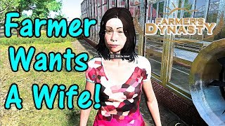 Let's Play Farmer's Dynasty #31: Farmer Wants A Wife! screenshot 4