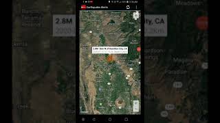 2.8 earthquake hamilton city, california 7-27-20