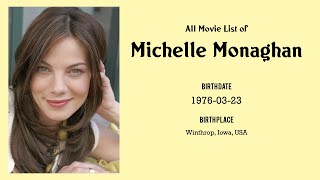 Michelle Monaghan Movies list Michelle Monaghan Filmography of Michelle Monaghan