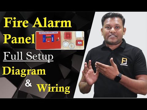 Fire Alarm Panel Full Setup Diagram and Wiring | Bharat