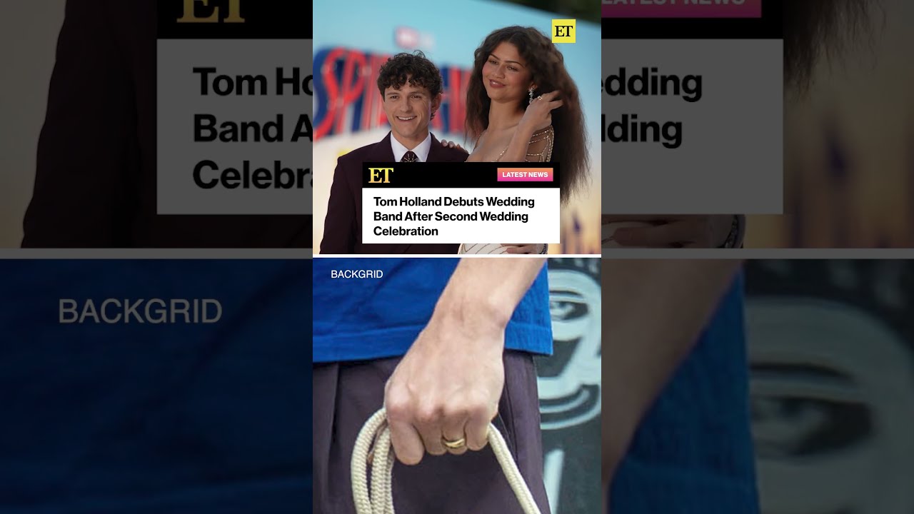 Tom Holland Debuts Wedding Band After Second Wedding Celebration