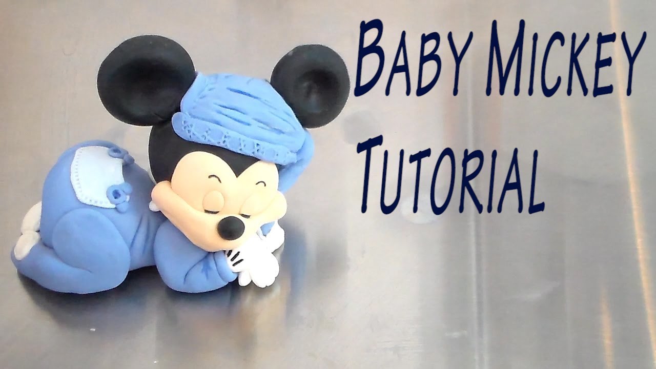 Baby Mickey Tutorial By Cup N Cakes Gourmet Youtube