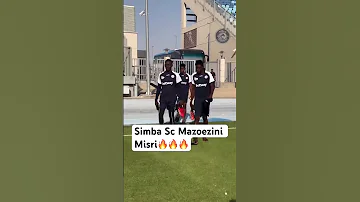 SIMBA SC WAKIWA MAZOEZINI MISRI HUKO Ayomamedia 