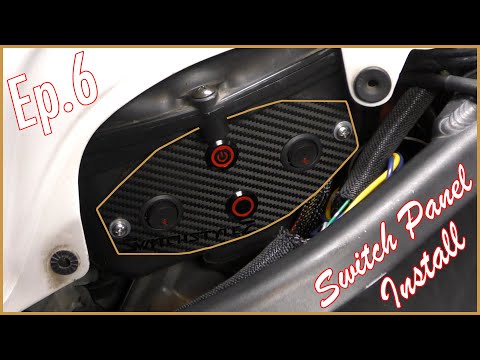 2001 F4i Stunt Bike Build - Episode 6: Switchstylez F4i Airbox Panel Install