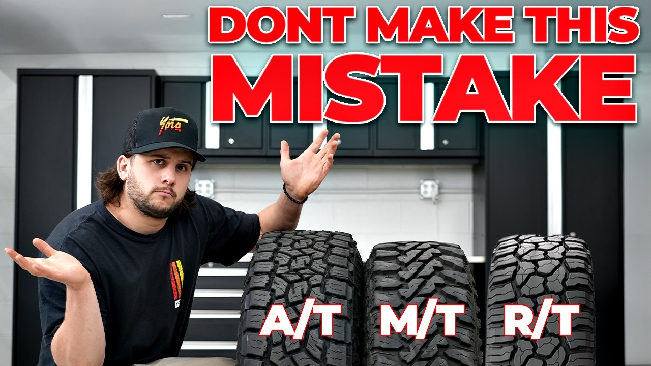 Watch This Before Buying Off-Road Tires! A/T vs M/T vs R/T