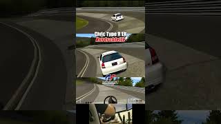 Honda Civic Type R (EK) - Wheel Gameplay Nürburgring Nordschleife full lap - Gran Turismo 4 pt 5.1