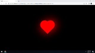 How To Create a Vibrating Heart Design with HTML & CSS  | HTML, CSS |