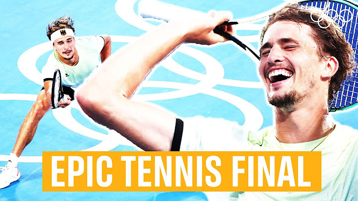 Zverev takes historic Gold Medal! 🇩🇪🥇 Full Men's Tennis Singles Final 🎾 | Tokyo 2020 Replays