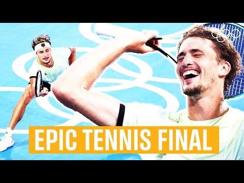 Zverev takes historic Gold Medal! 🇩🇪🥇 Full Men's Tennis Singles Final 🎾 | Tokyo 2020 Replays