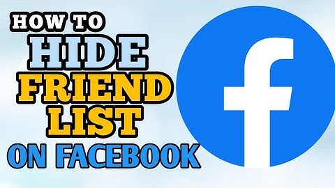 HOW TO HIDE FRIEND LIST ON FACEBOOK 2023 / PAANO MAG HIDE NG FRIEND LIST SA FACEBOOK 2023