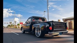 86 C10 on 24x12 Reverse Lip Intro Billets!!!!