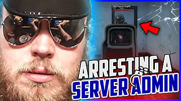 Arresting a Server Admin | Olympus Server  (4K)
