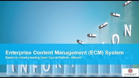 Alfresco ECM Presentation