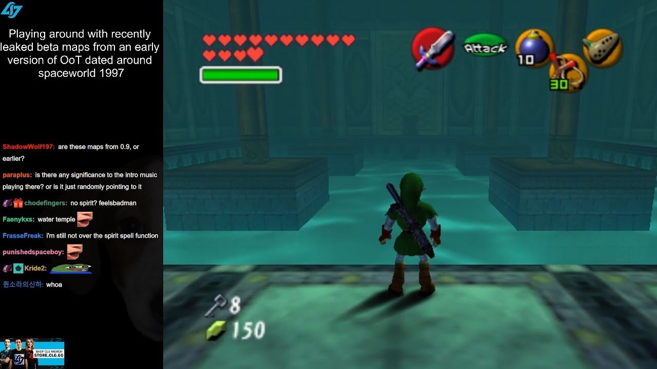 Ocarina of Time's beta dungeon has been reassembled, running on