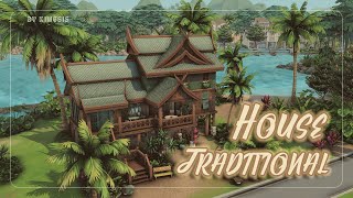 картинка: Традиционный дом 🏯🌴 | Строительство The Sims 4 | Traditional House