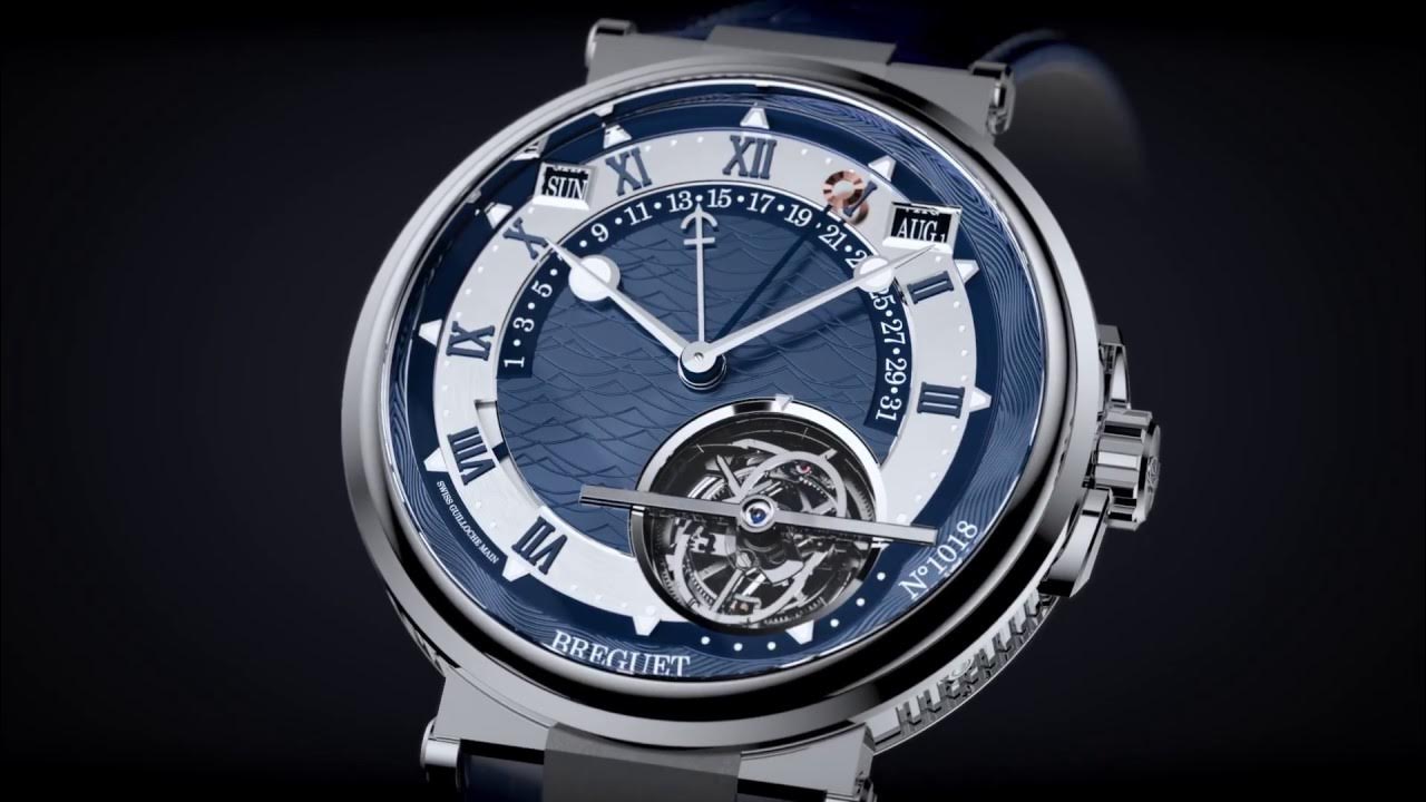 Breguet Marine Équation Marchante 5887 - YouTube