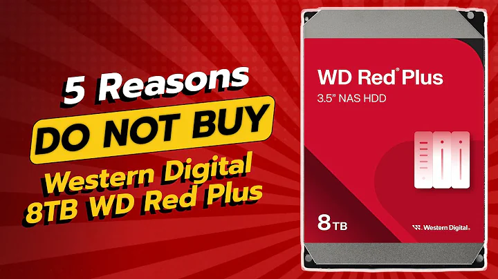 STOP! 🚫 5 Shocking Reasons NOT to Buy the Western Digital 8TB WD Red Plus! 😱