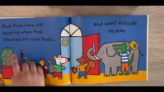 Maisy goes to the library book | Kids story reading|Read,learn English |Lucy Cousins|Bedtime stories