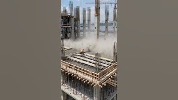 Dust storm rises after building’s brutal fall! 🌪️🏢