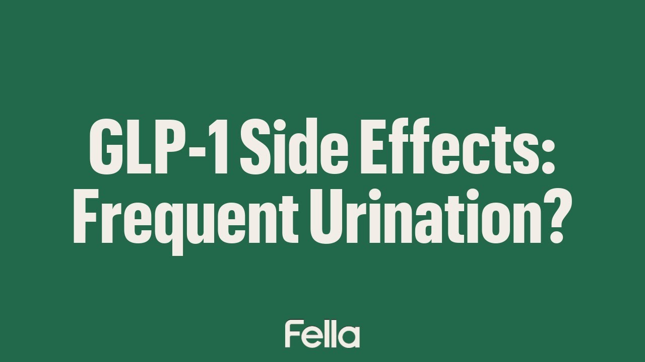 Does GLP-1 Make You Pee a Lot? Urinary Effects Explained