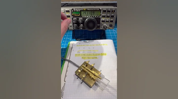 You can copy Morse code at 25 WPM +… try 30 yourself!