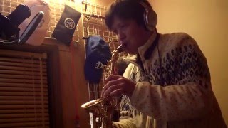 Video thumbnail of "ひまわりの約束 - 秦基博 (ソプラノサックス)"