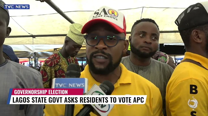 Lagos Deputy Governor, Obafemi Hamzat Urges Residents To Vote APC