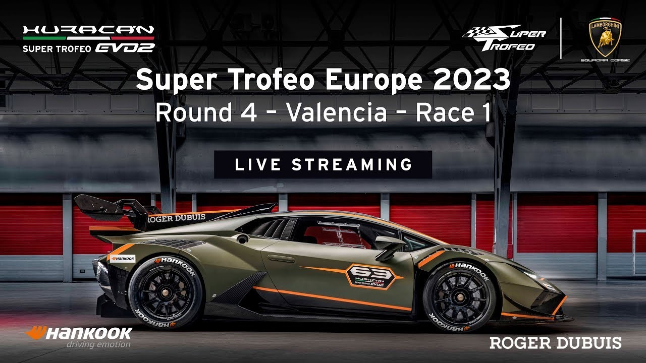 Lamborghini Super Trofeo Europe 2023 – Valencia, Race 1