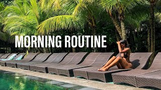 Travel Morning Routine Bali, Indonesia