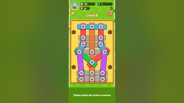 Funny Screw Difficult Level 8 | GAME Walkthrough