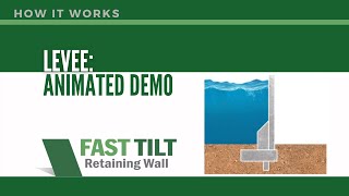 Levee: Animated demonstration