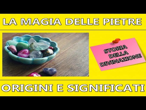 Video: Il Significato Esoterico Delle Pietre