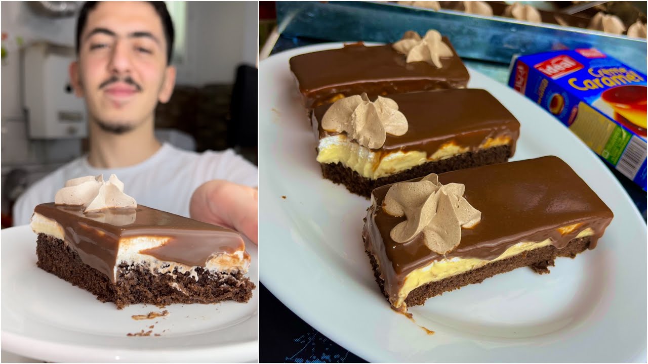 ما نزيدش كامل نشريها 😍 باتيسري سنيوا شوكولا كاراميل رايحيين تولو مدمنين عليها ساهلة ماهلة 👌 لهبال