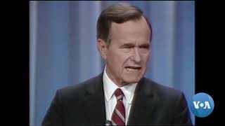 President Bushs Statesman Legacy Complicated By Divisive Politics