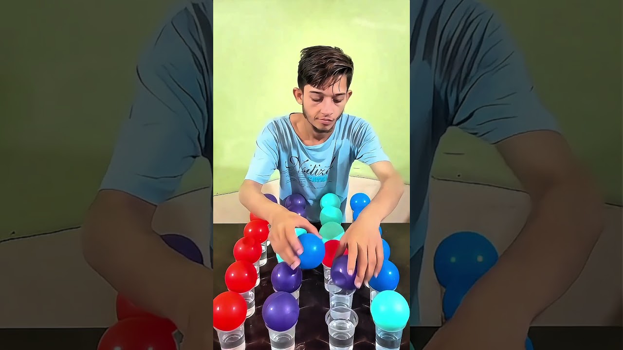 Mix Color Ball Challenge - Surprising Twist You Won't Believe! Part-385 #colorball #challenge #viral