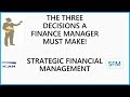 Fundamental finance managers role and tasksorganizations successes strategic financial management