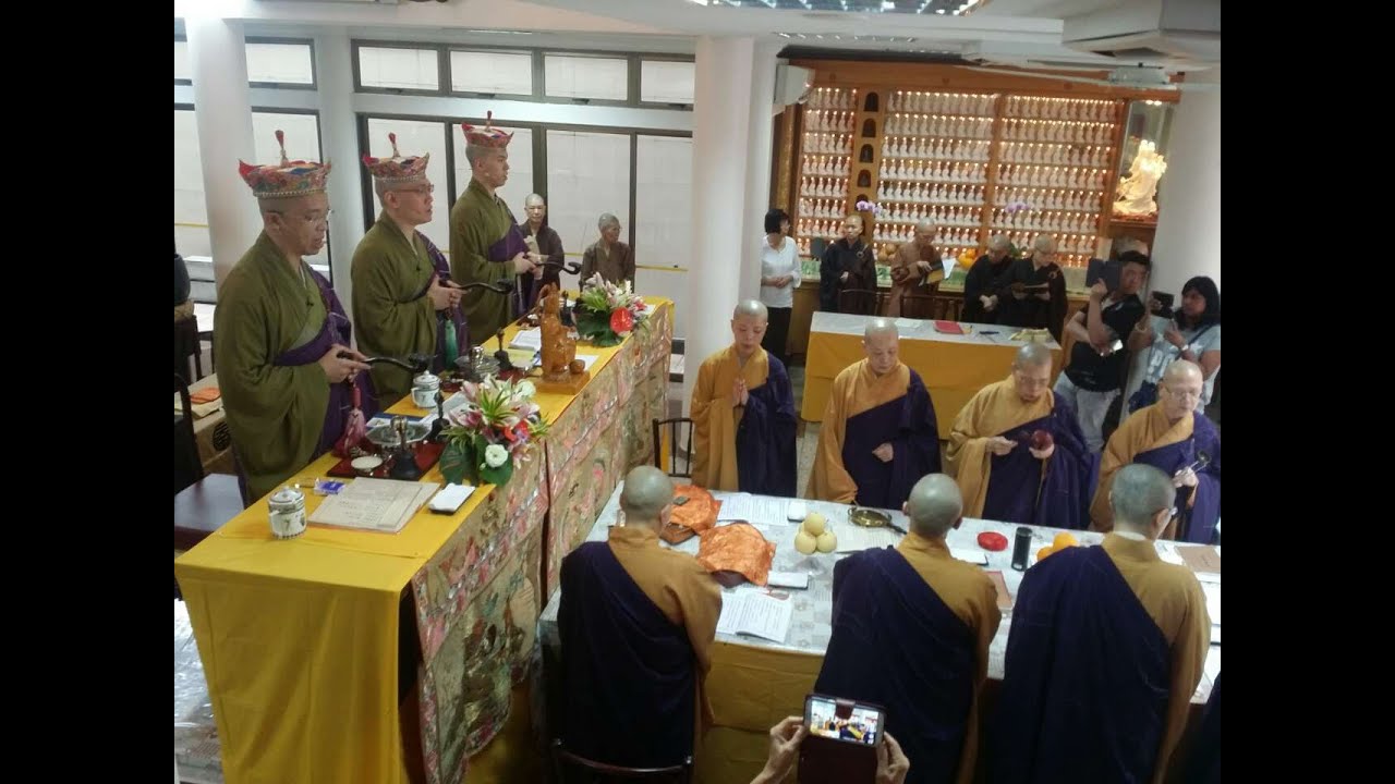 廣東三寶焰口-登台.開佛面