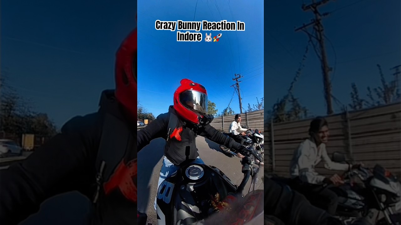 Cute Girls   Reaction 🫣Bunne 🚀Helemt | Indore Bunny Reaction Shorts |