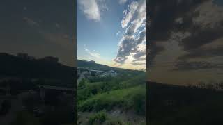 River valley Edmonton #discoveringcanada #sunset #travel #canadadiaries #fyp