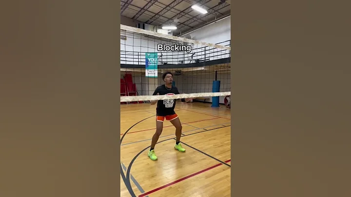 When the D1 Basketball Commit tries out Volleyball 🤯💪 #shorts