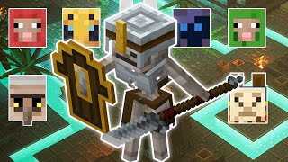 SKELETON VANGUARD VS ALL PETS | MINECRAFT DUNGEONS
