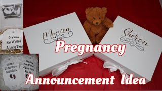 How To Make a Baby/Pregnancy Announce Box